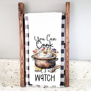 Handcrafted sublimation kitchen towel